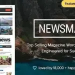 Newsmag version 5.4.3.1 Nulled- Modern Newspaper & Magazine WordPress Theme